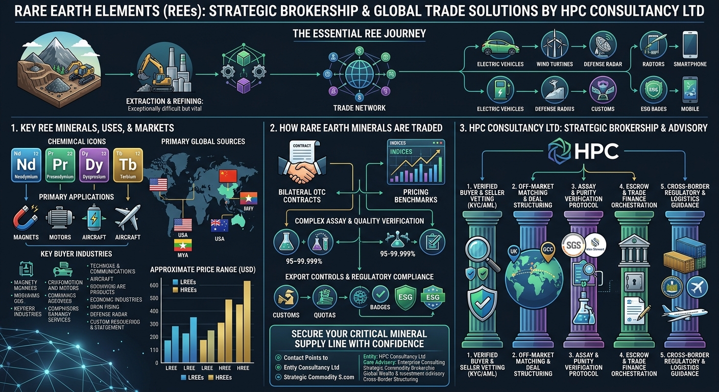 Rare Earth Elements, Ghana Sourcing, and Strategic Brokership